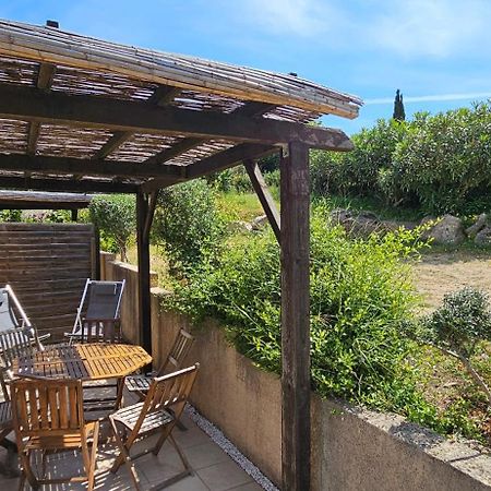 Mini Caseddu T2, Alba Rossa Avec Piscine & Vue Mer Serra-di-Ferro  Εξωτερικό φωτογραφία