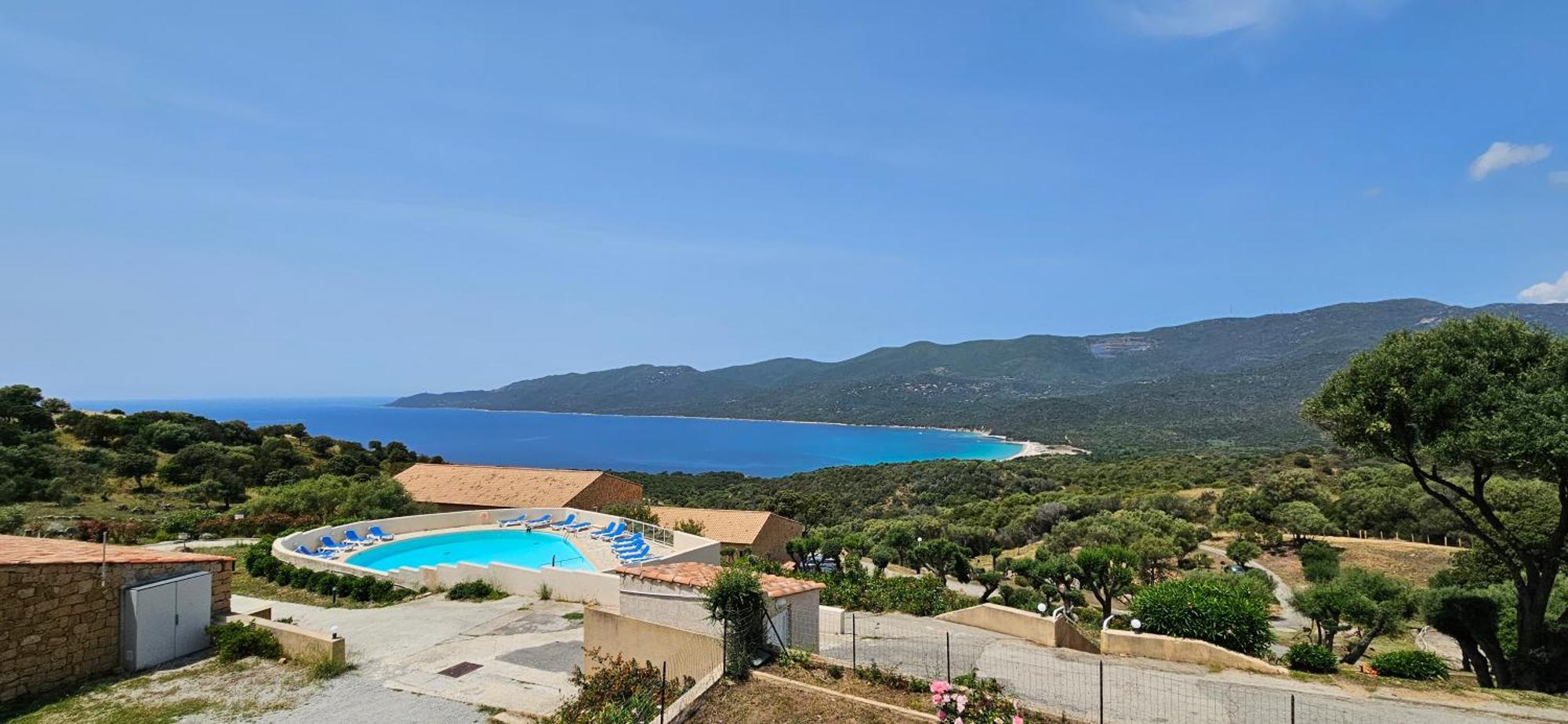 Mini Caseddu T2, Alba Rossa Avec Piscine & Vue Mer Serra-di-Ferro  Εξωτερικό φωτογραφία